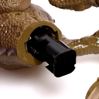 Динозавр &laquo;Тираннозавр&raquo;, трансформация, пистолет, эффект дыма, свет и звук, цвет МИКС