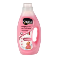 Кондиционер для белья, QUALITA PURE SENSITIVE, "Детский", 1 л Кондиционер для белья, QUALITA PURE SENSITIVE, "Детский", 1 л