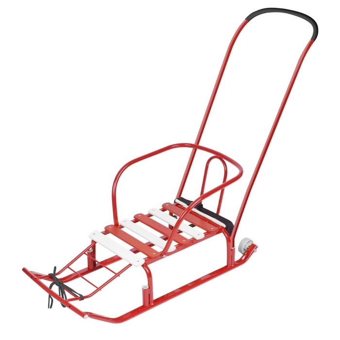 Санки &laquo;Тимка 5 комфорт&raquo;, цвет алый