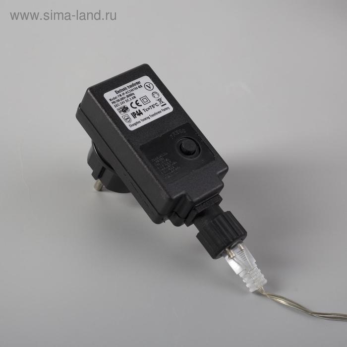 Светодиодная фигура &laquo;Снеговик в цилиндре&raquo; 25 &times; 60 &times; 25 см, акрил, 50 LED, 24 В, свечение белое