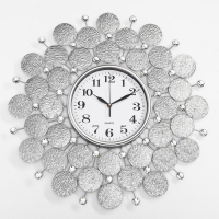 Часы настенные, серия: Ажур, "Пабраде", плавный ход, d-60 см, циферблат 22 см Часы настенные, серия: Ажур, "Пабраде", плавный ход, d-60 см, циферблат 22 см