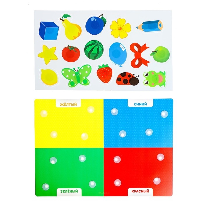 Игра на липучках &laquo;Цвета&raquo;, МИНИ