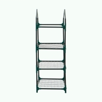 Парник-стеллаж, 3 полки, 110 &times; 40 &times; 65 см, металлический каркас d = 16 мм, чехол плёнка 80 мкм, Greengo