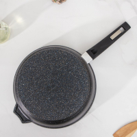 Сковорода «Гранит Star», d=26 см, пластиковая ручка, антипригарное покрытие, тёмно-синий Сковорода «Гранит Star», d=26 см, пластиковая ручка, антипригарное покрытие, тёмно-синий