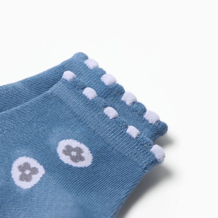 Носки детские Носки детские "Цветы" MINAKU, цв.синий (8-12 лет)