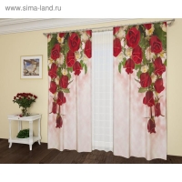 Комплект штор Леди стайл 147х267, 2шт, габардин, 145г/м2, п/э 100% Комплект штор Леди стайл 147х267, 2шт, габардин, 145г/м2, п/э 100%