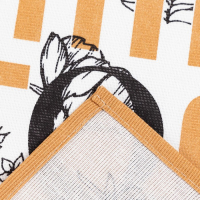 Набор кухонных полотенец Доляна &laquo;Любимая бабушка&raquo;, 35х60см-4шт, 100% хлопок