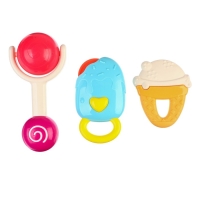 Набор погремушек &laquo;Сладости&raquo;, 3 шт., Крошка Я