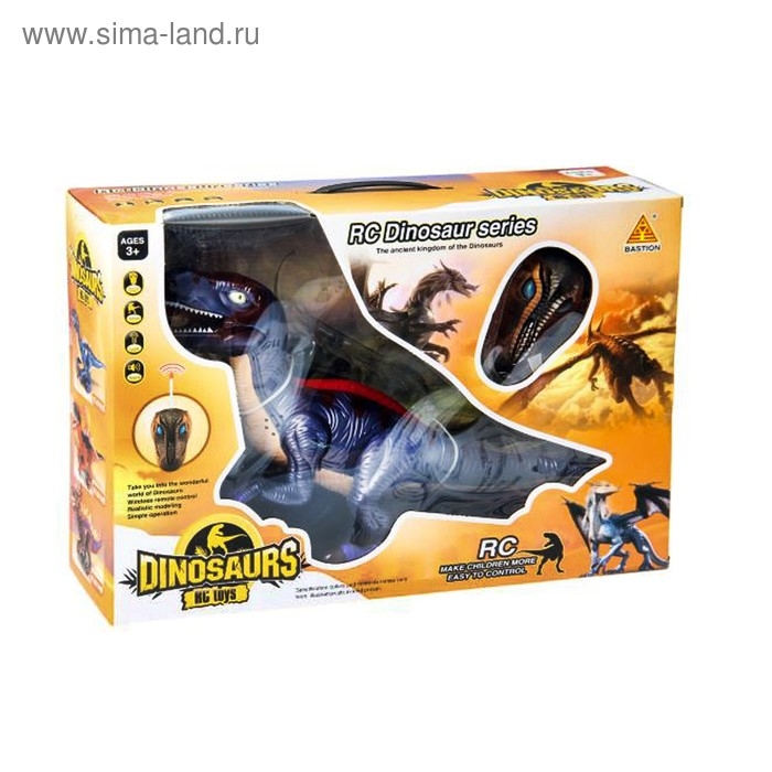 Динозавр радиоуправляемый «Рекс», световые и звуковые эффекты, работает от батареек Динозавр радиоуправляемый «Рекс», световые и звуковые эффекты, работает от батареек