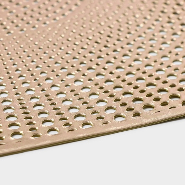 Салфетки сервировочные на стол Доляна &laquo;Ультра&raquo;, 45&times;30 см, 4 шт, цвет золото