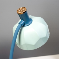 Настольная лампа Эдельс LED 3Вт 3000-6000К USB АКБ лазурный 12,5х12,5х39,5 см RISALUX Настольная лампа Эдельс LED 3Вт 3000-6000К USB АКБ лазурный 12,5х12,5х39,5 см RISALUX