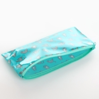 Пенал школьный мягкий плоский 9,5 х 20,5 ПВХ &laquo;1 сентября: Пупсики&raquo; МИКС