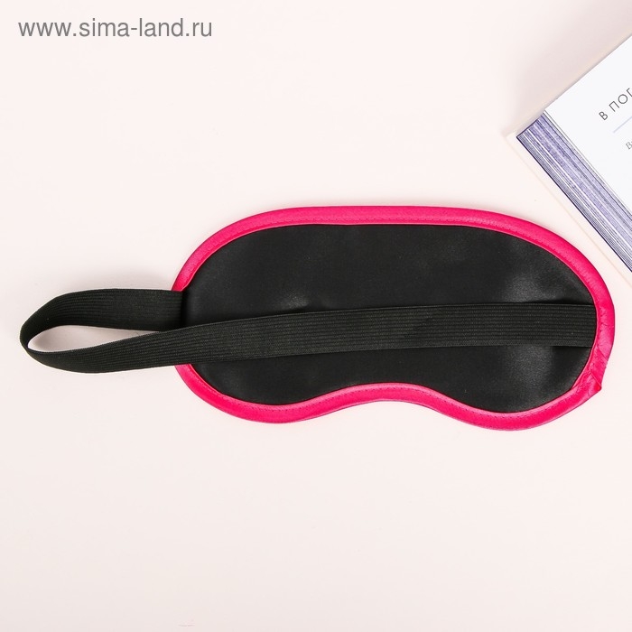 Маска для сна «Розовые сны», цвет красный Маска для сна «Розовые сны», цвет красный