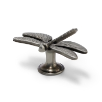 Ручка-кнопка CAPPIO PRO "Стрекоза" 47 x 60 мм, цвет стар. серебро Ручка-кнопка CAPPIO PRO "Стрекоза" 47 x 60 мм, цвет стар. серебро