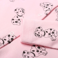 Комбинезон детский, цвет розовый, рост 68 см