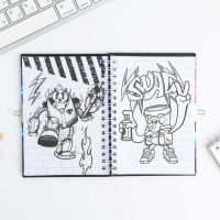 Анкета в твердой обложке на замочке &laquo;Тачка&raquo;, А6 40 л