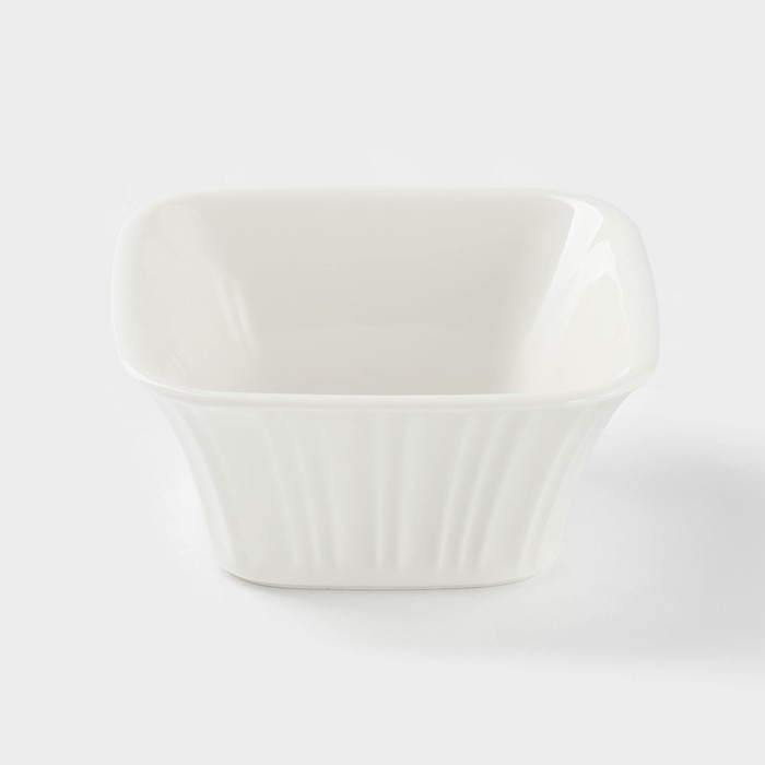 Форма для выпечки из жаропрочной керамики Доляна &laquo;Маффин&raquo;, 11&times;5 см, цвет белый