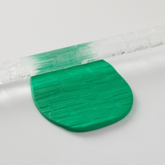 Скалка для творчества акрил Скалка для творчества акрил "Каменная кладка" 16х1 см