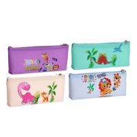 Пенал школьный на молнии "Зверушки", МИКС Пенал школьный на молнии "Зверушки", МИКС