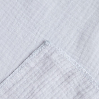 Пелёнка муслиновая Крошка Я "Light gray", 135х100 см, двухслойная, 100 % хлопок Пелёнка муслиновая Крошка Я "Light gray", 135х100 см, двухслойная, 100 % хлопок