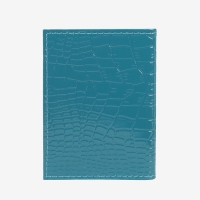 Визитница на 18 карт, цвет изумрудный