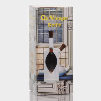 Бутылка стеклянная для соуса и масла 2 в 1 &laquo;Фьюжн&raquo;, 250/100 мл, 8&times;6&times;20 см