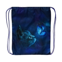 Мешок для обуви 420 х 340 мм, Calligrata МСО-5С, (мягкий полиэстер, плотность 210D), "Котик" Мешок для обуви 420 х 340 мм, Calligrata МСО-5С, (мягкий полиэстер, плотность 210D), "Котик"