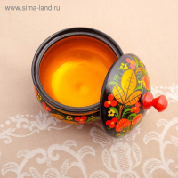 Сахарница &laquo;Ягодка&raquo;, хохлома