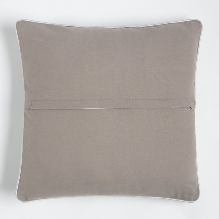 Наволочка декоративная Этель &laquo;Волны&raquo; цвет серый 40х40 см, 100% хлопок