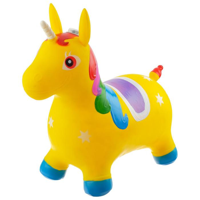 Попрыгун ZABIAKA &laquo;Единорог&raquo;, 68х28х57 см, 1400 г, цвет МИКС