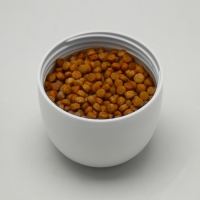 Поилка прогулочная 585 мл+контейнер для корма, жёлтая Поилка прогулочная 585 мл+контейнер для корма, жёлтая