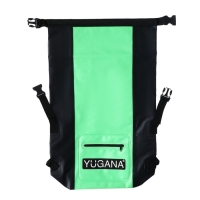 Герморюкзак YUGANA, ПВХ, водонепроницаемый 15 литров, зеленый Герморюкзак YUGANA, ПВХ, водонепроницаемый 15 литров, зеленый
