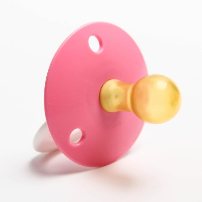 Соска - пустышка латексная классическая «Ягодка», от 0 мес., с колпачком, цвет МИКС Соска - пустышка латексная классическая «Ягодка», от 0 мес., с колпачком, цвет МИКС