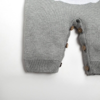 Комбинезон вязаный Крошка Я «Мишка» рост 68-74 см, цвет серый Комбинезон вязаный Крошка Я «Мишка» рост 68-74 см, цвет серый