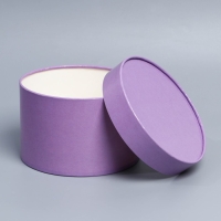 Набор шляпных коробок 3 в1, упаковка подарочная, (16х10,14х9,13х8,5) лавандовый Набор шляпных коробок 3 в1, упаковка подарочная, (16х10,14х9,13х8,5) лавандовый