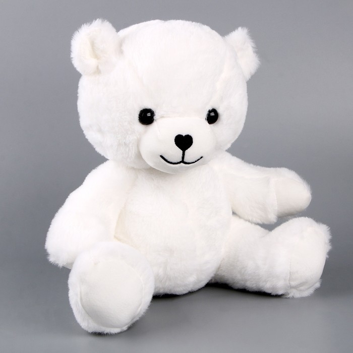 Мягкая игрушка &laquo;Мишка&raquo;, 25 см, цвет белый