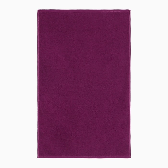 Полотенце махровое 50х80см, фиолетовый, 360г/м, хлопок 100%