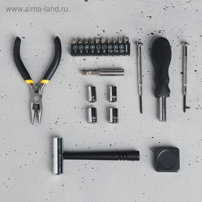 Набор инструментов в майке &laquo;Номер 1&raquo;, подарочная упаковка, 14х22см