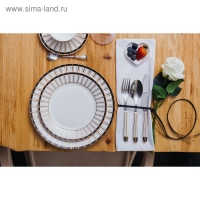 Лента репсовая, 6 мм, 23 &plusmn; 1 м, цвет чёрный №39