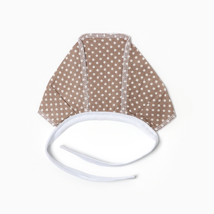 Набор для новорождённого (одеяло, чепчик, распашонка, пояс), цвет бежевый, рост 56-62 см