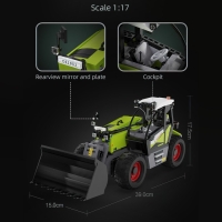 Конструктор &laquo;Техно. Фермерский погрузчик&raquo;, радиоуправляемый, 1469 деталей