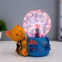 Плазменный шар "Мишка идет в поход", 17 см RISALUX Плазменный шар "Мишка идет в поход", 17 см RISALUX