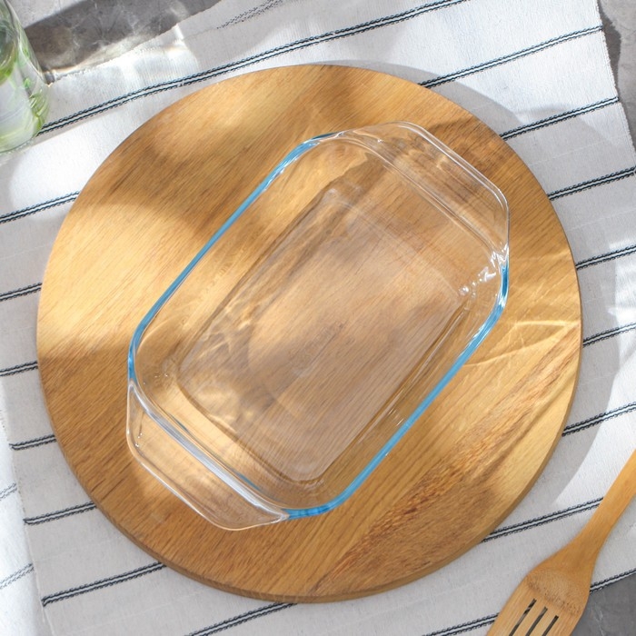 Форма прямоугольная из жаропрочного стекла для запекания Optimum, 1,4 л, 28&times;17 см