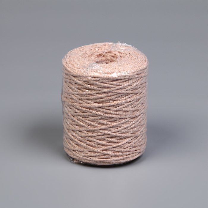 Шнур для подвязки растений, 200 м, толщина 2 мм, цвет МИКС, Greengo