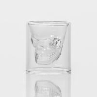 Стопка - шот Magistro «Череп», 150 мл, 8×8,5 см Стопка - шот Magistro «Череп», 150 мл, 8×8,5 см