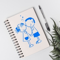 Трафарет пластик "Малыши" набор 6 шт 13х13 см