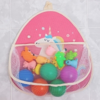 Сетка для хранения игрушек в ванной с петелькой «Единорожка» Сетка для хранения игрушек в ванной с петелькой «Единорожка»