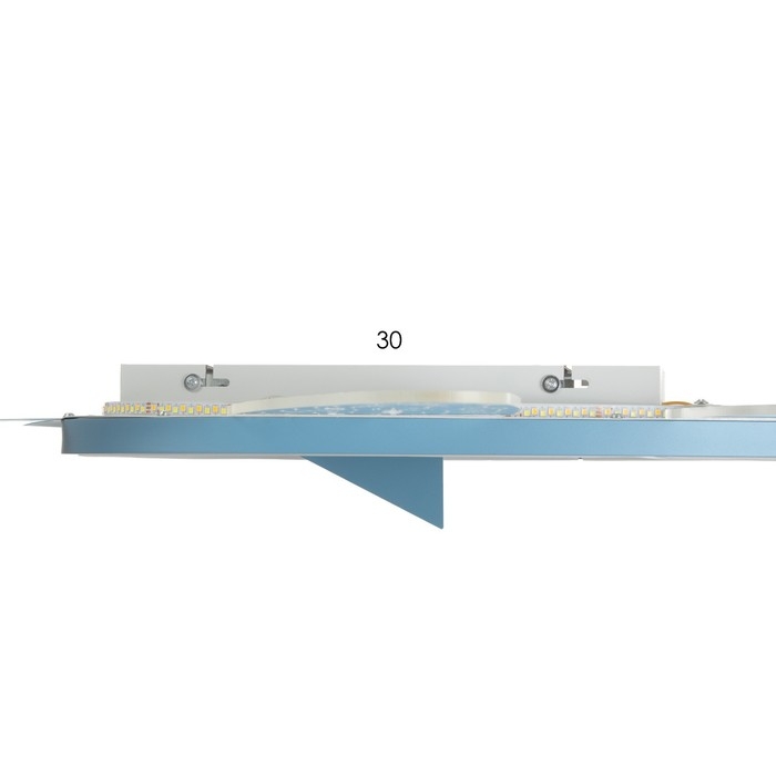 Светильник Самолет LED 30Вт синий 58х58х8 см BayerLux Светильник Самолет LED 30Вт синий 58х58х8 см BayerLux