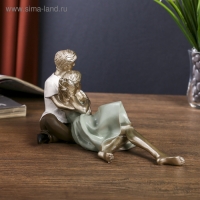 Сувенир полистоун "Влюблённая парочка" 11,5х21х9 см Сувенир полистоун "Влюблённая парочка" 11,5х21х9 см