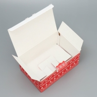 Коробка подарочная новогодняя складная &laquo;Тепла и уюта&raquo;, 22 х 15 х 10 см, Новый год